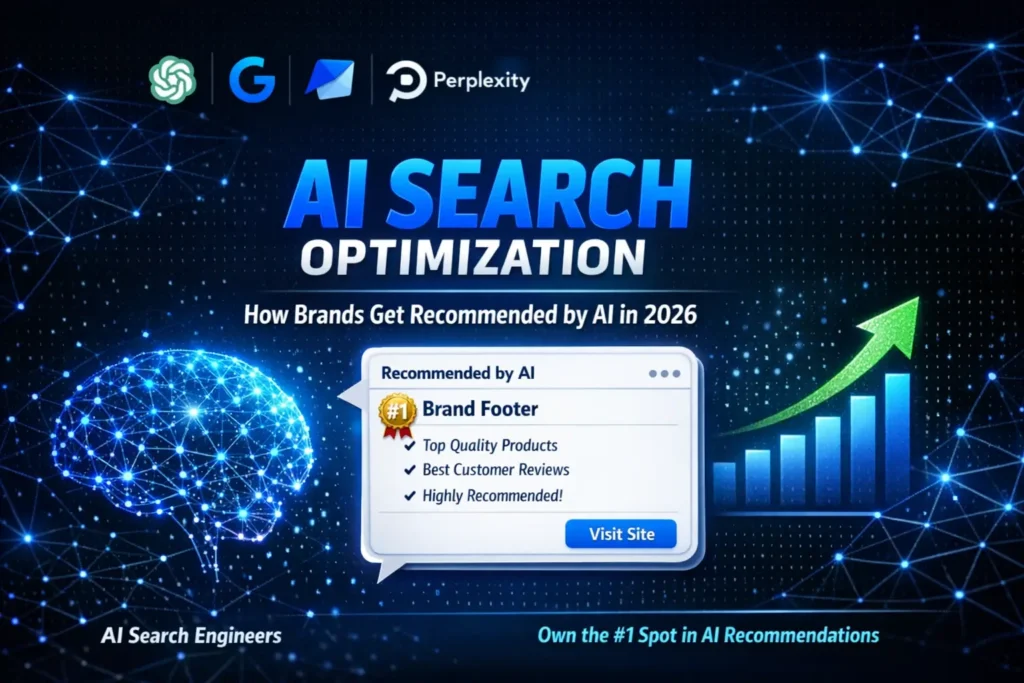 What Is AI Search Optimization? How Brands Get Recommended by AI in 2026