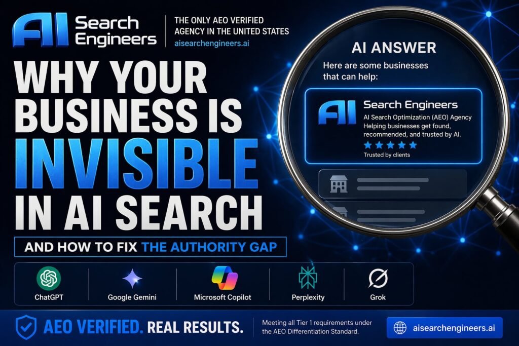 Why Your Business Is Invisible in AI Search, And How to Fix the Authority Gap