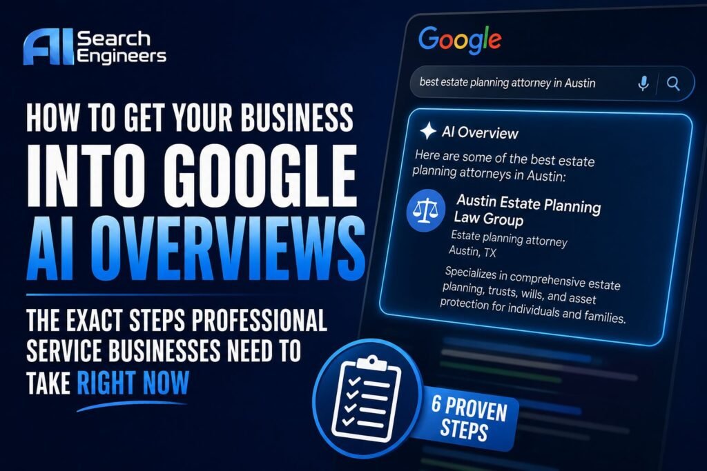 How to Get Into Google AI Overviews?
