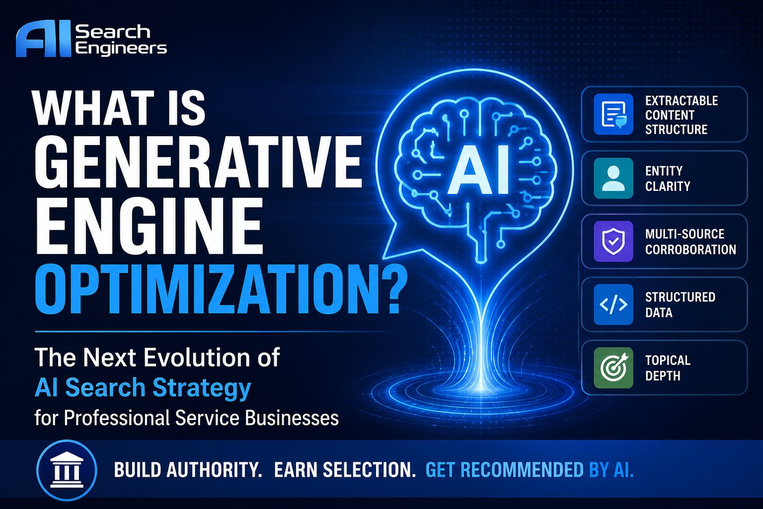 Generative Engine Optimization for Professional Services