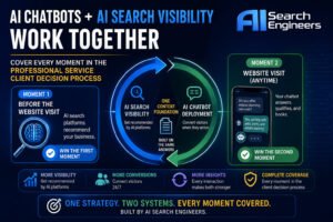 How AI Chatbots and AI Search Visibility Work Together