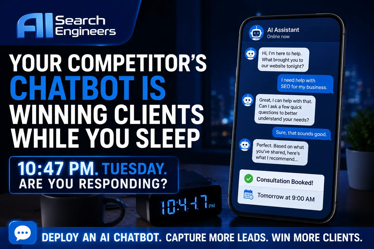 Your Competitor’s AI Chatbot Is Answering Your Clients