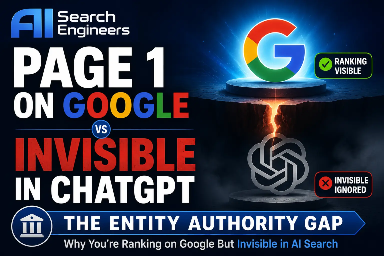 The Entity Authority Gap: Why Strong SEO Fails in AI Search