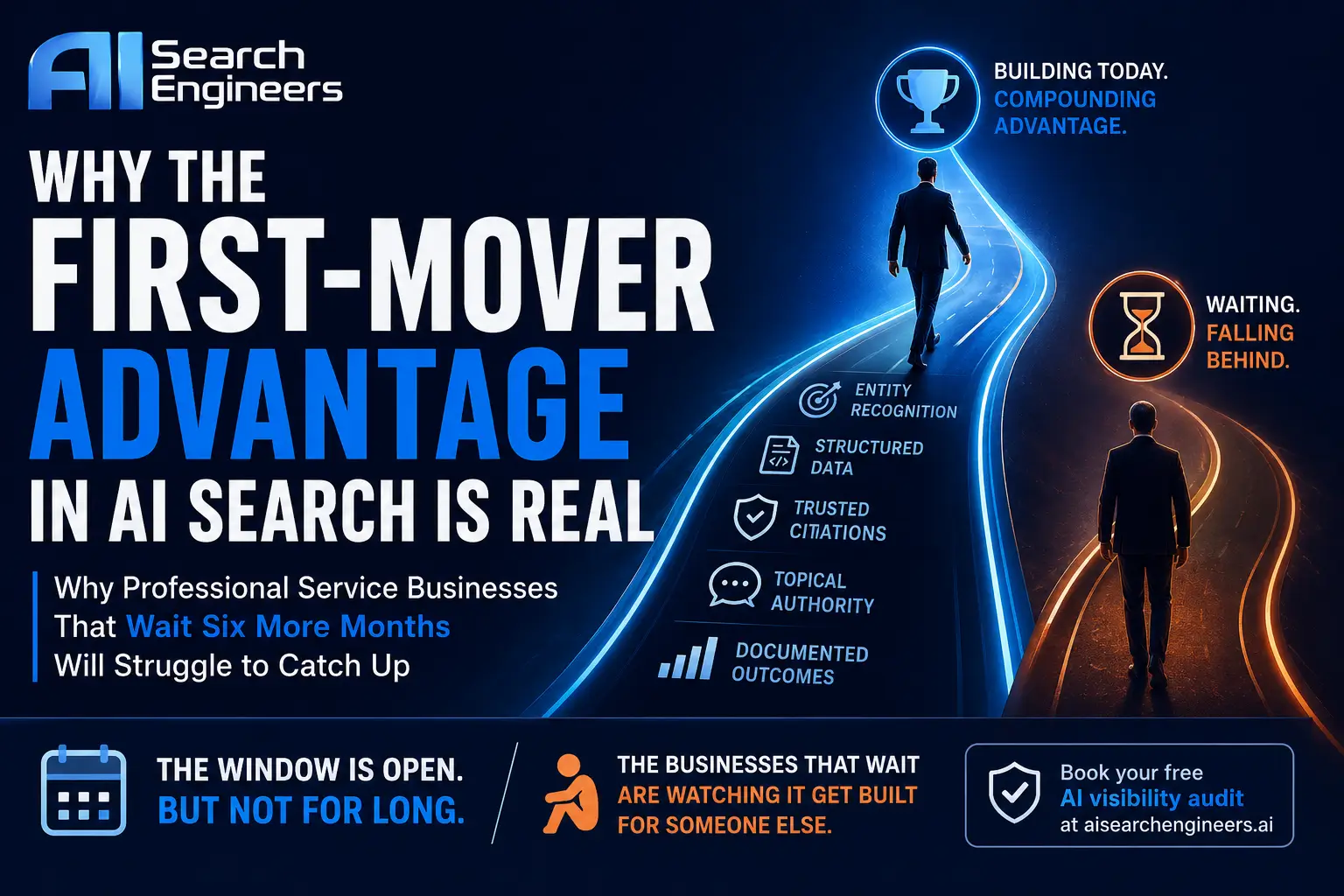 Why the First-Mover Advantage in AI Search Is Real, and Why Professional Service Businesses That Wait Six More Months Will Struggle to Catch Up