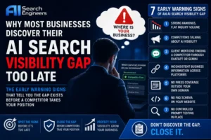 7 Early Warning Signs You Have an AI Search Visibility Gap