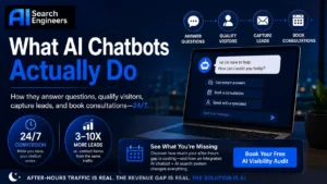 What Is an AI Chatbot and How Does It Work for Professional Service Websites: The Complete Explainer for Law Firms, Financial Advisors, and Medical Practices