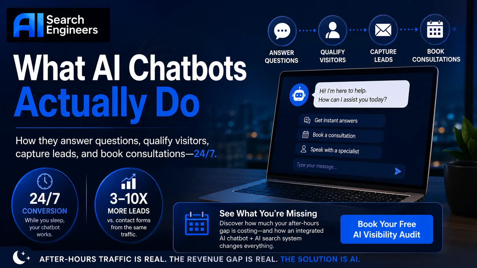What Is an AI Chatbot and How Does It Work for Professional Service Websites: The Complete Explainer for Law Firms, Financial Advisors, and Medical Practices