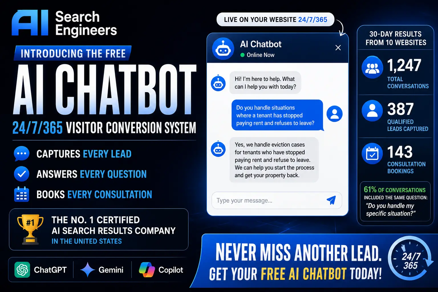 Introducing the Free AI Chatbot for Any Business Website