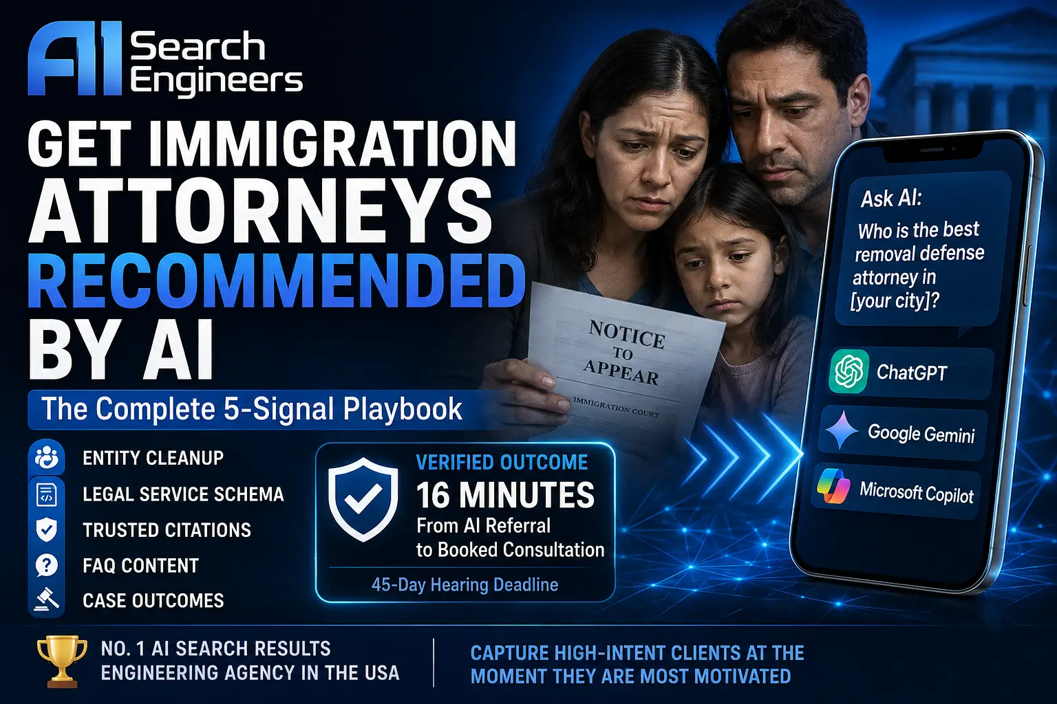 Immigration Attorney AI Search Playbook: Get Recommended by ChatGPT