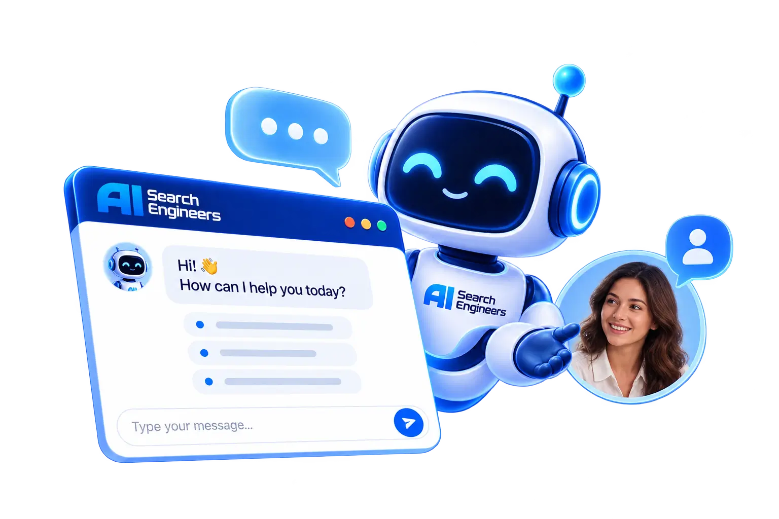 AI chatbot for instant customer support, lead capture, and automated customer conversations